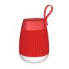 Portable Wireless Bluetooth Speaker 3D Stereo Music Surround Audio Subwoofer Support TF Card Outdoor Waterproof Loudspeaker - Red Speaker