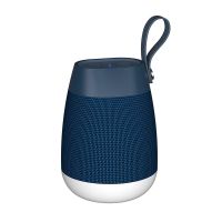Portable Wireless Bluetooth Speaker 3D Stereo Music Surround Audio Subwoofer Support TF Card Outdoor Waterproof Loudspeaker - Blue Speaker