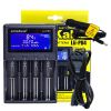 Lii-PD4 Lii-PD2 Lii-402 Lii202 Lii100 18650 Charger Universal Smart Charger for 26650 18650 21700 18500 AA AAA battery - Lii-PD4 full set - US
