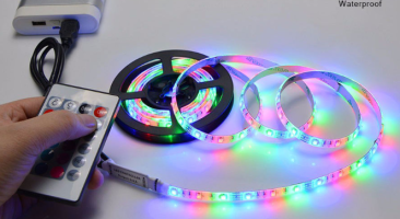 Flexible Strip Led Light Brightness Waterproof Decor Lighting