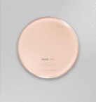 Hand Small Portable Pouch Vanity Makeup Illuminated Light Makeup led makeup mirror with Wireless Charger Hand Loading Tool Parts - Rose Gold