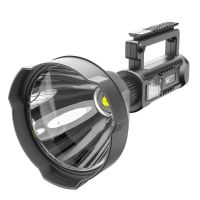 Camping rechargeable led searchlight - Black - W591 P70-USB