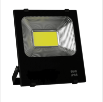 Led spotlight - Black body - 50w