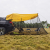 Beach Camping Mosquito-proof Sunshade Tent With Extended Rear End - Beige - Car Tent