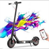 2022 New Outdoor Going Portable Superior Motorized Foldable Electric Scooter - Black - Electric Scooters