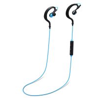 Wireless Headsets V4.1 Sport In-Ear Stereo Headphones Sweat-proof Neckband Earbuds - Blue