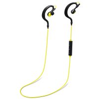 Wireless Headsets V4.1 Sport In-Ear Stereo Headphones Sweat-proof Neckband Earbuds - Yellow