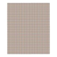BBQ Grill Mat Non-Stick Mesh Mat Baking Sheet Liner Reusable Reversible Washable  - Beige