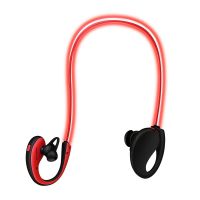 Wireless Sports Headsets Wireless V4.1 Neckband Earphones HD Stereo Sweat-proof Headphones Earbuds - Red