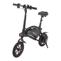 2022 New Outdoor Going Portable Superior Motorized Foldable Electric Scooter - Black & Red - Electric Scooters