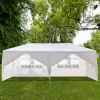 20''x10''(3 x 6m) Six Sides Two Doors Waterproof Tent with Spiral Tubes For Household, Wedding, Party, Parking Shed  XH - 20''x10''