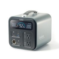 GOFORT Portable Power Station, 550Wh Solar Generator With 600W (Peak 1200W) 110V AC Outlets, 120W 12V DC, QC3.0 & TypeC