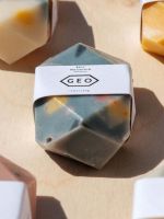 Terrazzo Mini Geo Gem Soap - Slate