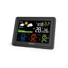 HD Fashion Multi-function Indoor And Outdoor Thermometer W/ Moon Phase Perpetual Calendar - Black - Measuring Instruments