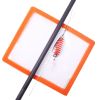 4 Packs Fishing Lure Wraps Clear PVC Protective Covers - Orange - 4 Pack Large 7.48in x 3.89in