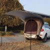 Outdoor Hiking Travel Car Tail Car Side Trunk Canopy Camping Camping Tent - As pic show - Car Tent