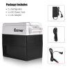 55 Quarts Portable Electric Car Refrigerator - black