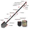 New Military Tactical Shovel Survival Tools Camping Shovel Backpacking Equipment - Camping Shovel