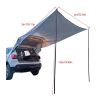 Outdoor Hiking Travel Car Tail Car Side Trunk Canopy Camping Camping Tent - As pic show - Car Tent