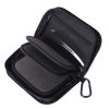Fishing Lure Spoon Storage Bag Spinner Baits Wallet Case Fly Flies Pack - Black
