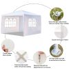 10''x10''(3 x 3m)Three Sides Waterproof Tent with Spiral Tubes XH - 3M