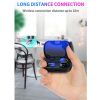 True Wireless Earbuds, CVC8.0 Noise Reduction Bluetooth 5.0 Headphones - Red