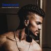 Wireless Headsets V4.1 Sport In-Ear Stereo Headphones Sweat-proof Neckband Earbuds - Black