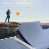 GOFORT 60W 18V Portable Solar Panel, Foldable Solar Charger w/ USB, 18V DC, QC 3.0 Output, Compatible w/Solar Generator Power Station - 60W