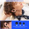 Wireless Headsets V4.1 Sport In-Ear Stereo Headphones Sweat-proof Neckband Earbuds - Black