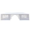 Wedding Camping Parking Waterproof Canopy Tent With Spiral Tube - White - 3 x 9 M
