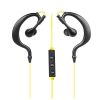 Wireless Headsets V4.1 Sport In-Ear Stereo Headphones Sweat-proof Neckband Earbuds - Yellow