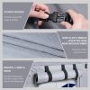 Heavy Duty Travel Trailer RV Cover Waterproof 4-Ply Anti-UV Fits Camper - 16'L x 105"W x 108"H