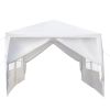 20''x10''(3 x 6m) Six Sides Two Doors Waterproof Tent with Spiral Tubes For Household, Wedding, Party, Parking Shed  XH - 20''x10''