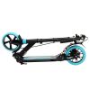 Scooter For Adult&Teens, 3 Height Adjustable Easy Folding Double Shock Absorber RT - Turquoise