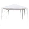 Wedding Camping Parking Waterproof Canopy Tent With Spiral Tube - White - 10'x30'