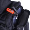 Fishing Sling Pack Fishing Crossbody Gear Storage Shoulder Bag - Black with Yellow