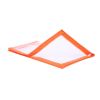 4 Packs Fishing Lure Wraps Clear PVC Protective Covers - Orange - 4 Pack Large 7.48in x 3.89in