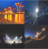 Led spotlight - Black body - 200w