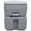 Portable Camping Toilet Gray 5.3+2.6 gal - Grey