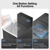 Electric Bullet-Cylindrical Ice maker 7 Mins Fast Icing 33lb/24h Bullet-Shape Ice Low Noise For Home Bar