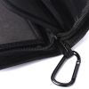 Fishing Lure Spoon Storage Bag Spinner Baits Wallet Case Fly Flies Pack - Black