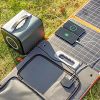 GOFORT Portable Power Station, 550Wh Solar Generator With 600W (Peak 1200W) 110V AC Outlets, 120W 12V DC, QC3.0 & TypeC