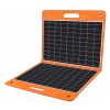60W 18V Portable Solar Panel, Flashfish Foldable Solar Charger w/5V USB 18V DC Output Compatible w/ Portable Generator - 60W