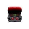 True Wireless Earbuds, CVC8.0 Noise Reduction Bluetooth 5.0 Headphones - Red