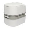 24L Portable Removable Flush Toilet Porcelain White