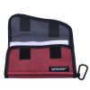 Kylebooker Fishing Soft Bait Binder Wallet Case Lure Tackle Storage Bag - Red