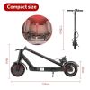 2022 New Outdoor Going Portable Superior Motorized Foldable Electric Scooter - Black - Electric Scooters