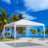 10''x10''(3 x 3m)Three Sides Waterproof Tent with Spiral Tubes XH - 3M