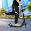 Scooter For Adult&Teens, 3 Height Adjustable Easy Folding Double Shock Absorber RT - Turquoise