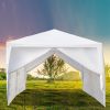 20''x10''(3 x 6m) Six Sides Two Doors Waterproof Tent with Spiral Tubes For Household, Wedding, Party, Parking Shed  XH - 20''x10''